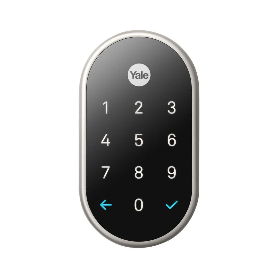 Nest X Yale Smart Lock With Nest Connect Satin Nickel